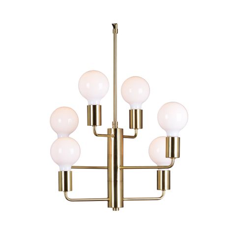 PENDANT LIGHT | Ashley polished brass by Emac Lawton