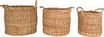PLANTER | Yamba Seagrass Set of 3 by Maine & Crawford