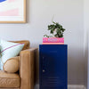 SIDE TABLE | BEDSIDE | shorty design in navy by mustard made