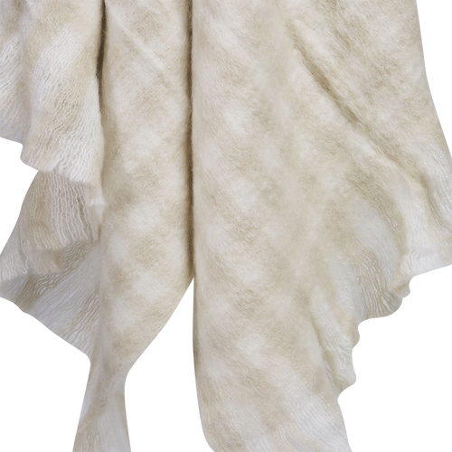 THROW | Checking in Natural by Canvas & Sasson
