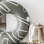 POOL TUBE | Abstract Army Green